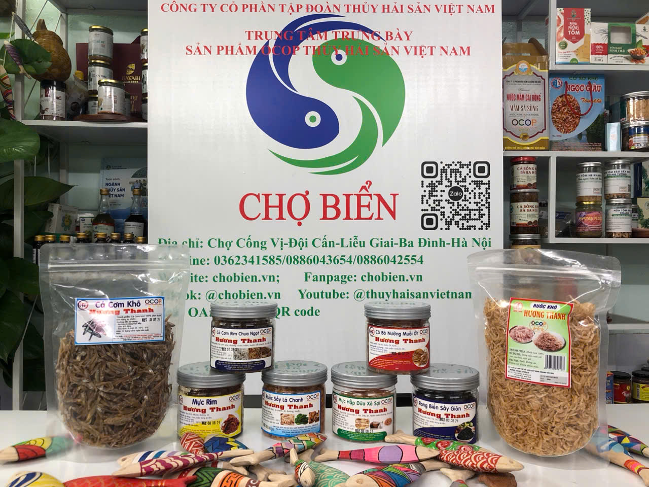 Sản phẩm Ocop thủy hải sản Bình Định