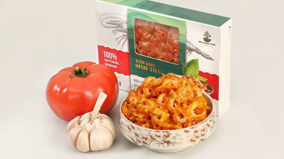 Tôm khô sinh thái loại cao cấp