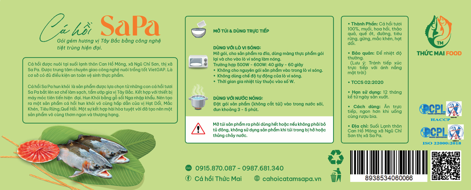 Cá hồi hun khói: Món ngon tinh tế cho mọi bữa ăn