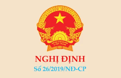 Nghị định 26/2019/NĐ-CP hướng dẫn Luật Thủy sản